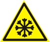 Cold safety sign